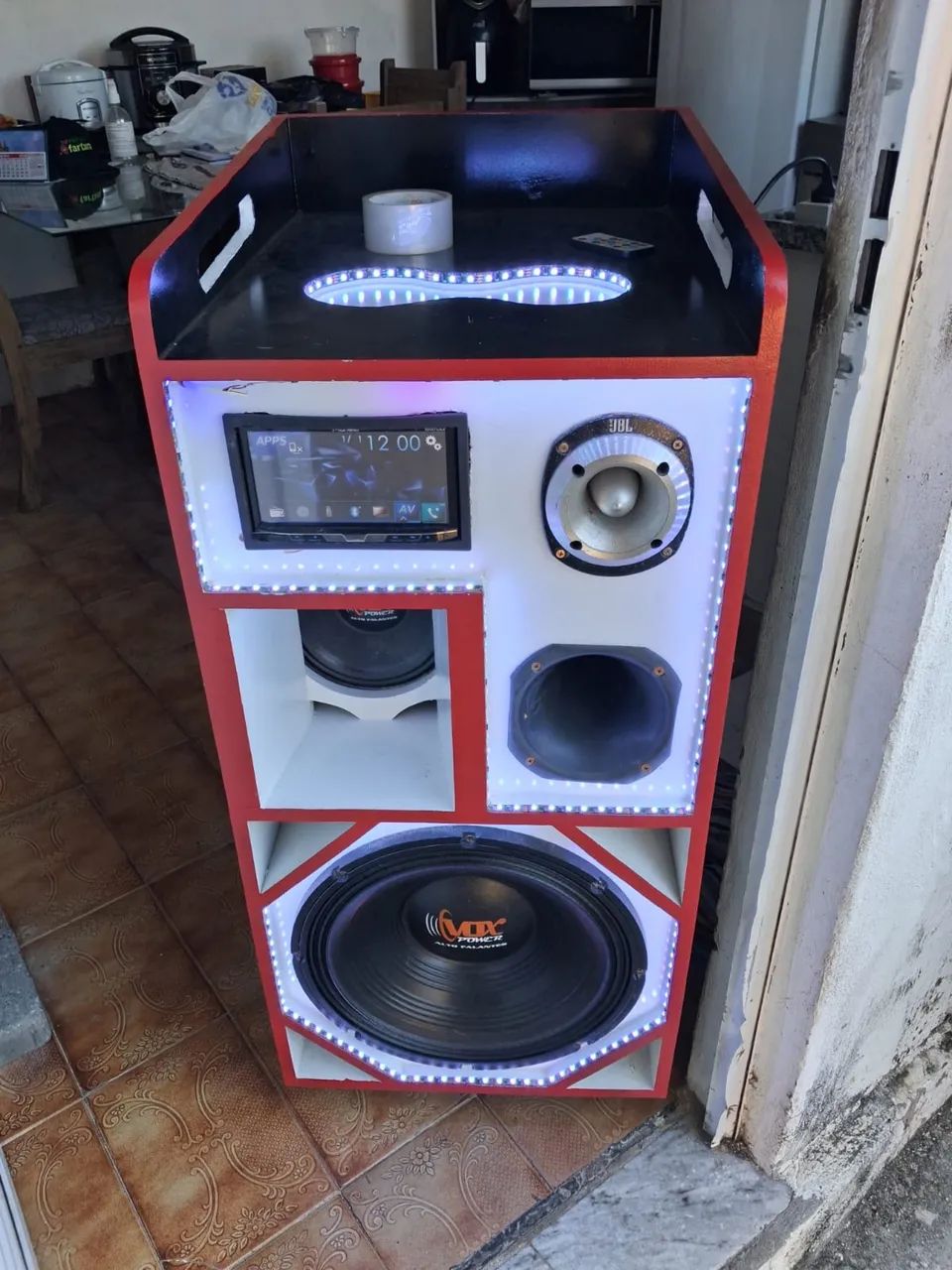 Caixa de som completa - top 