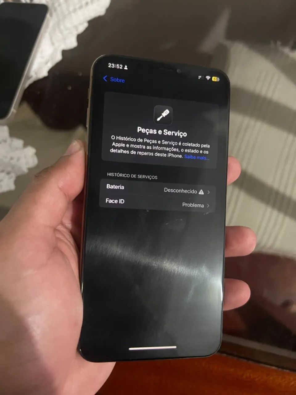 iPhone XS Max 64GB Dourado - Bem Conservado - Bateria Nova - Foto 5