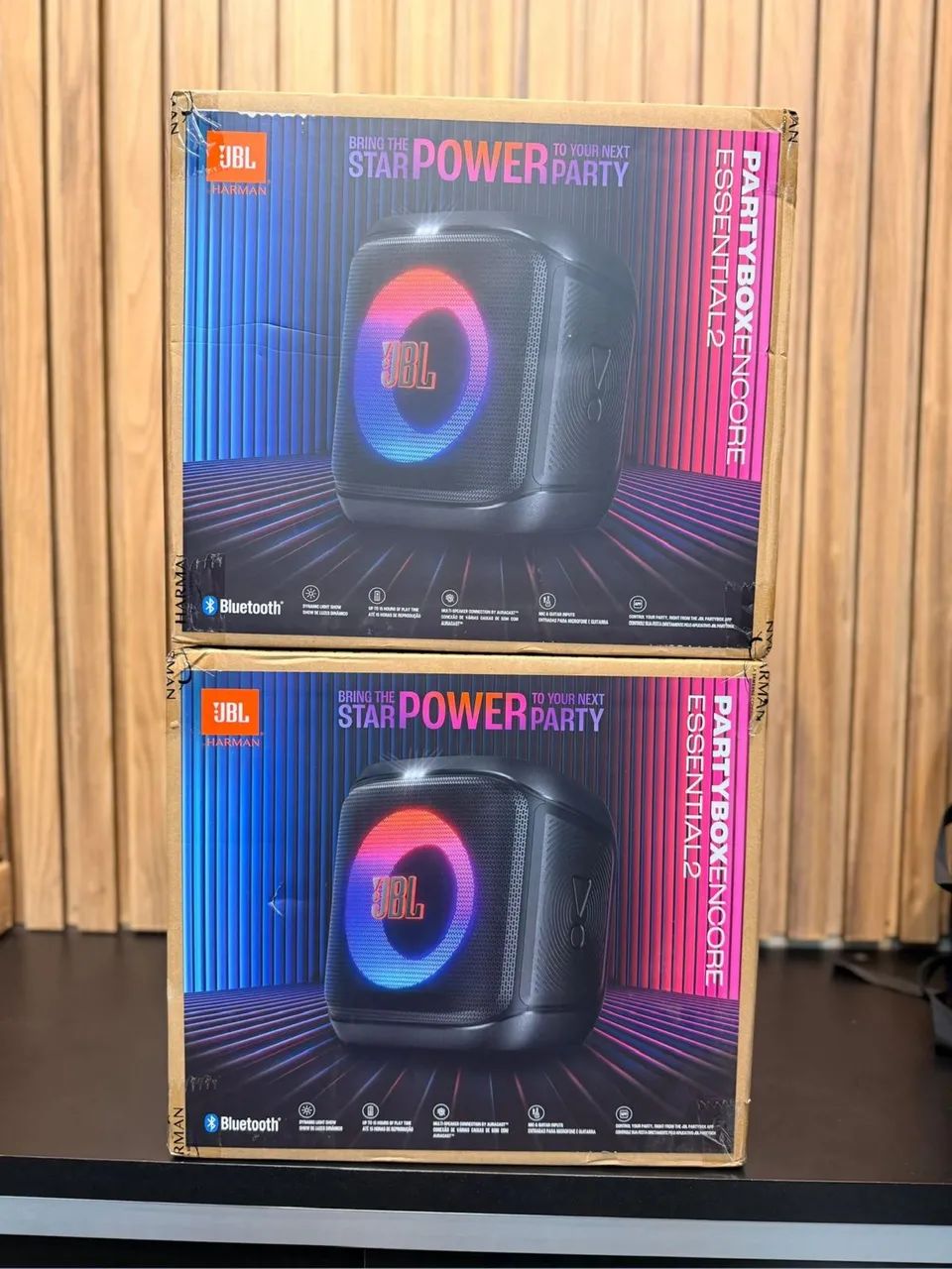 JBL Partybox Encore Essential 2 Sem Microfones Modelo 2025 