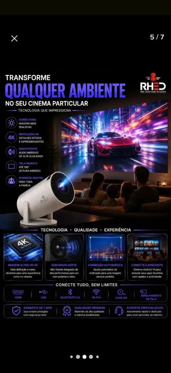Projetos smart portátil full Hd  - Foto 3