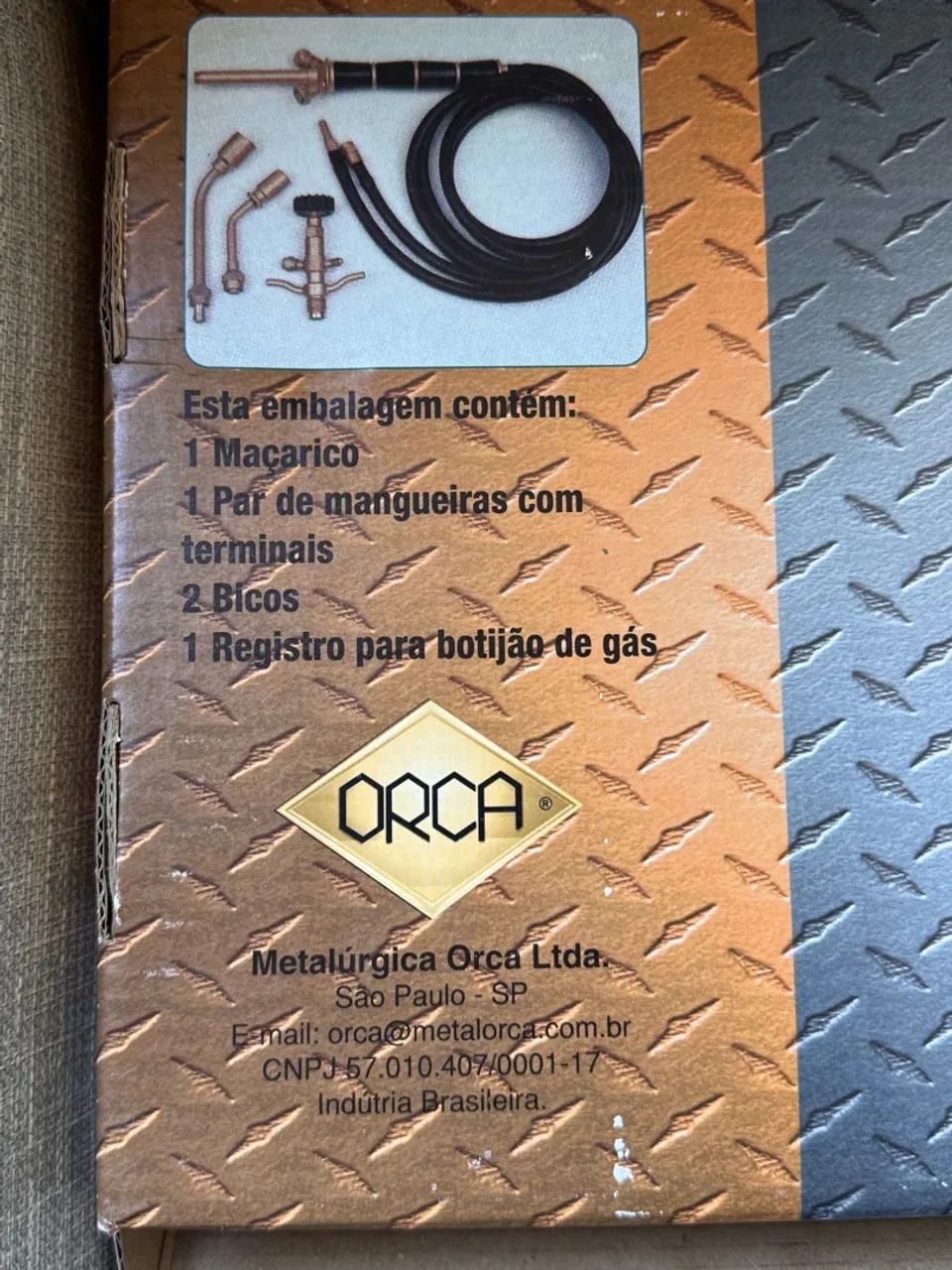 Maçarico orca Ma81 (nunca usado) - Foto 3