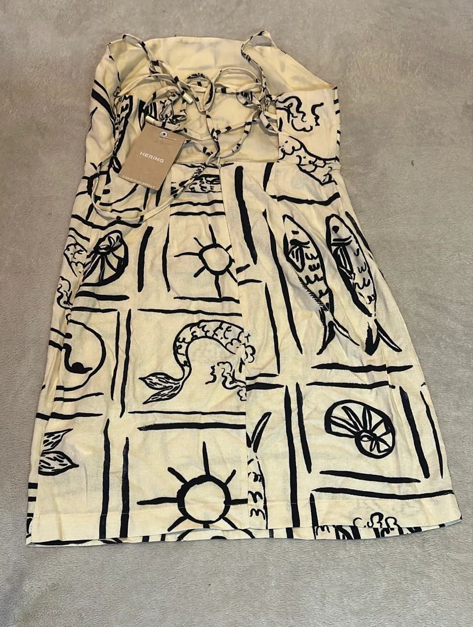 Vestido linho Hering Novo