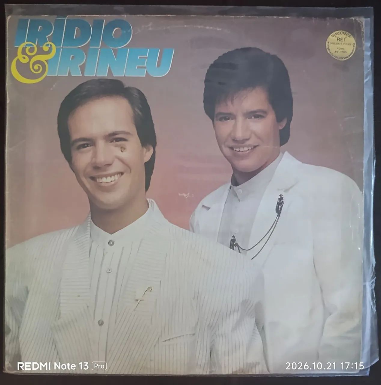 LP vinil Iridio e Irineu 