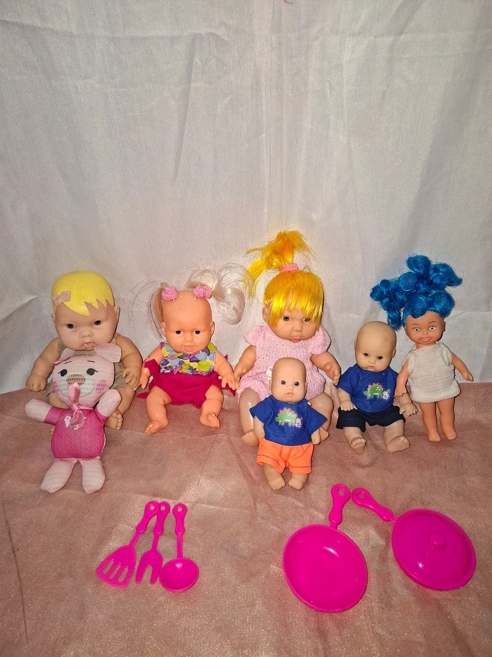 Kit Bonecas Pequenas 