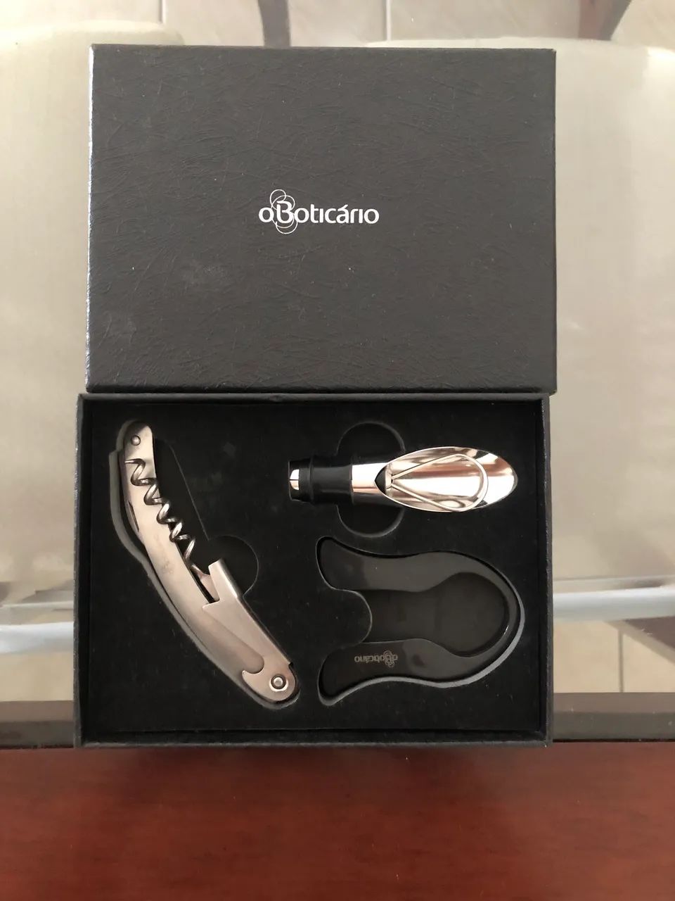 Kit Acessórios Para Vinho - O BOTICÁRIO - Foto 3