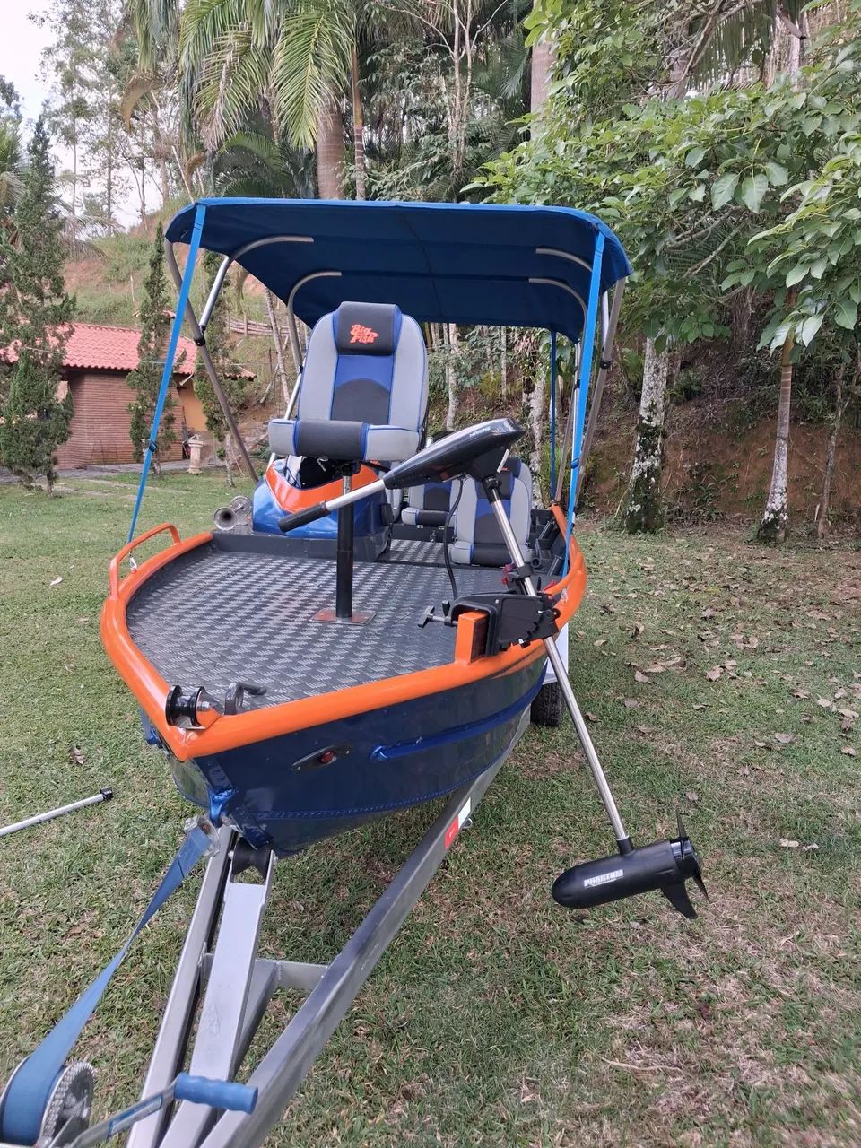 LANCHA , ALUMINIO  PESCA E LAZER - Foto 4