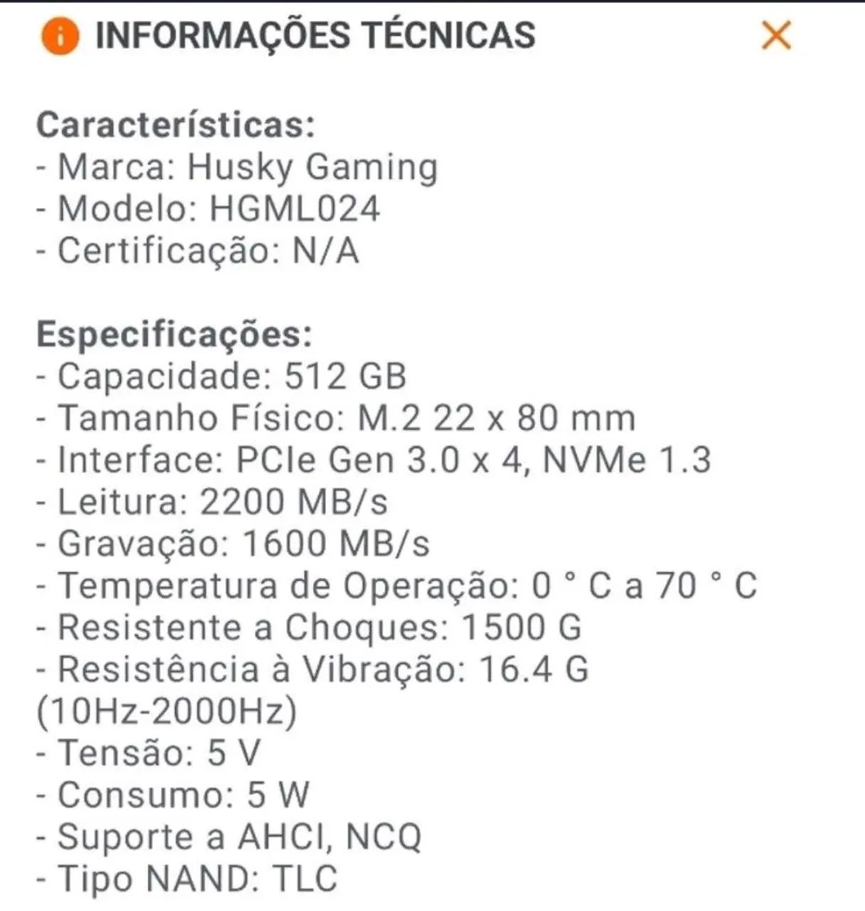 SSD Husky de 512 GB (Windows 11) - Foto 2
