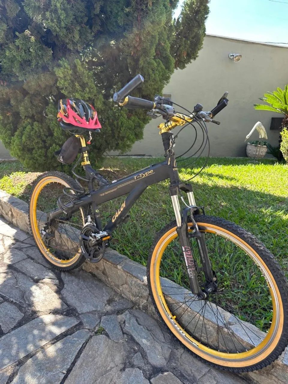 Mountain Bike Monark - Preta com Dourado - Foto 4