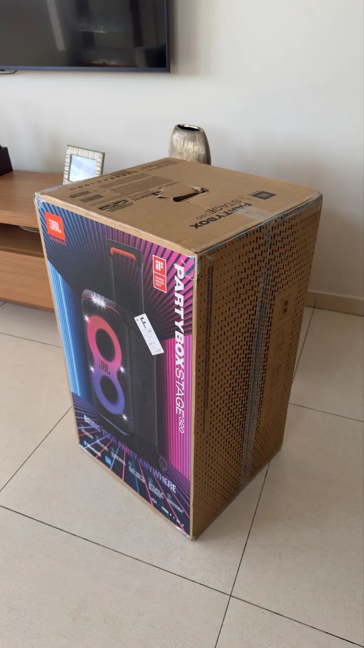 JBL 320 lacrada com nota fiscal - Foto 2