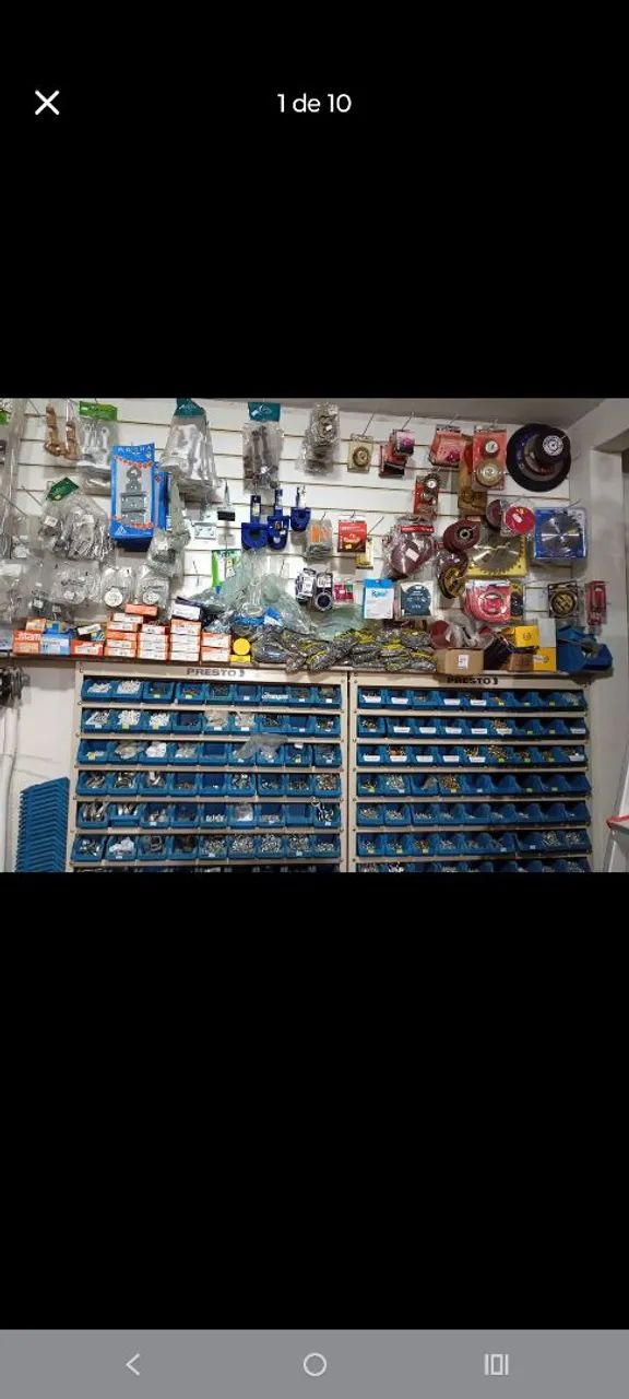 Vendo estoque completo para vc montar sua loja de  ferragem 