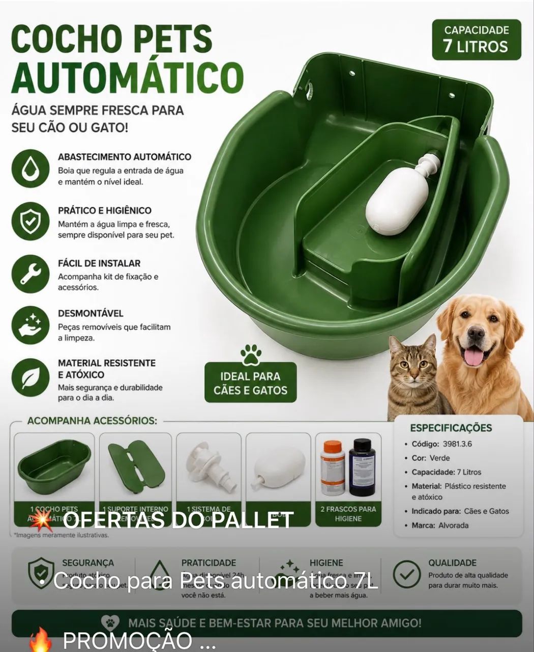 Cocho para pets