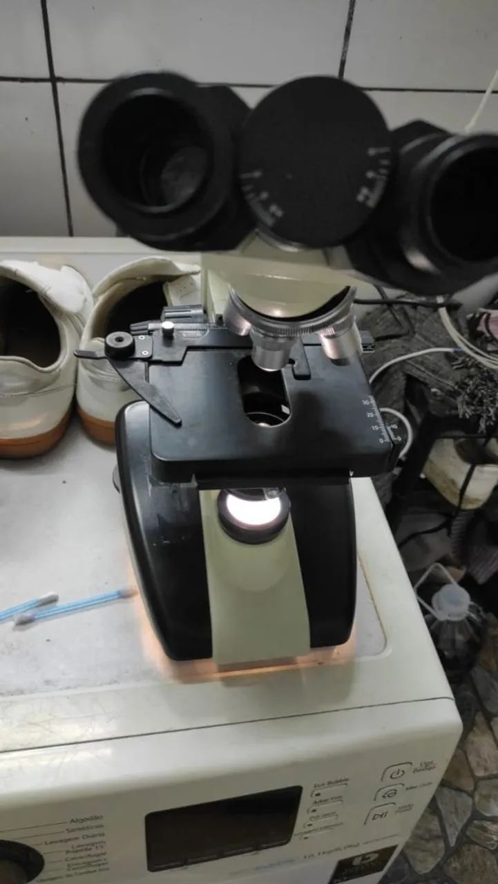 Microscópio funciona perfeitamente  - Foto 4