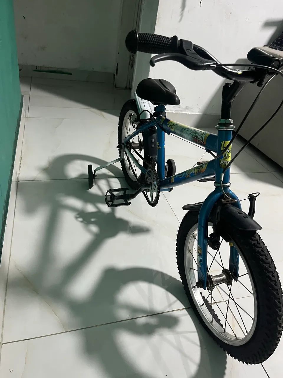 Bicicleta homem aranha