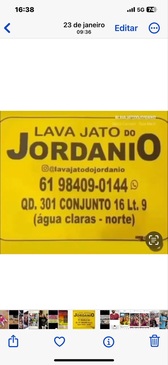 REPASSE DE LAVA JATO - EM ÁGUAS CLARAS 