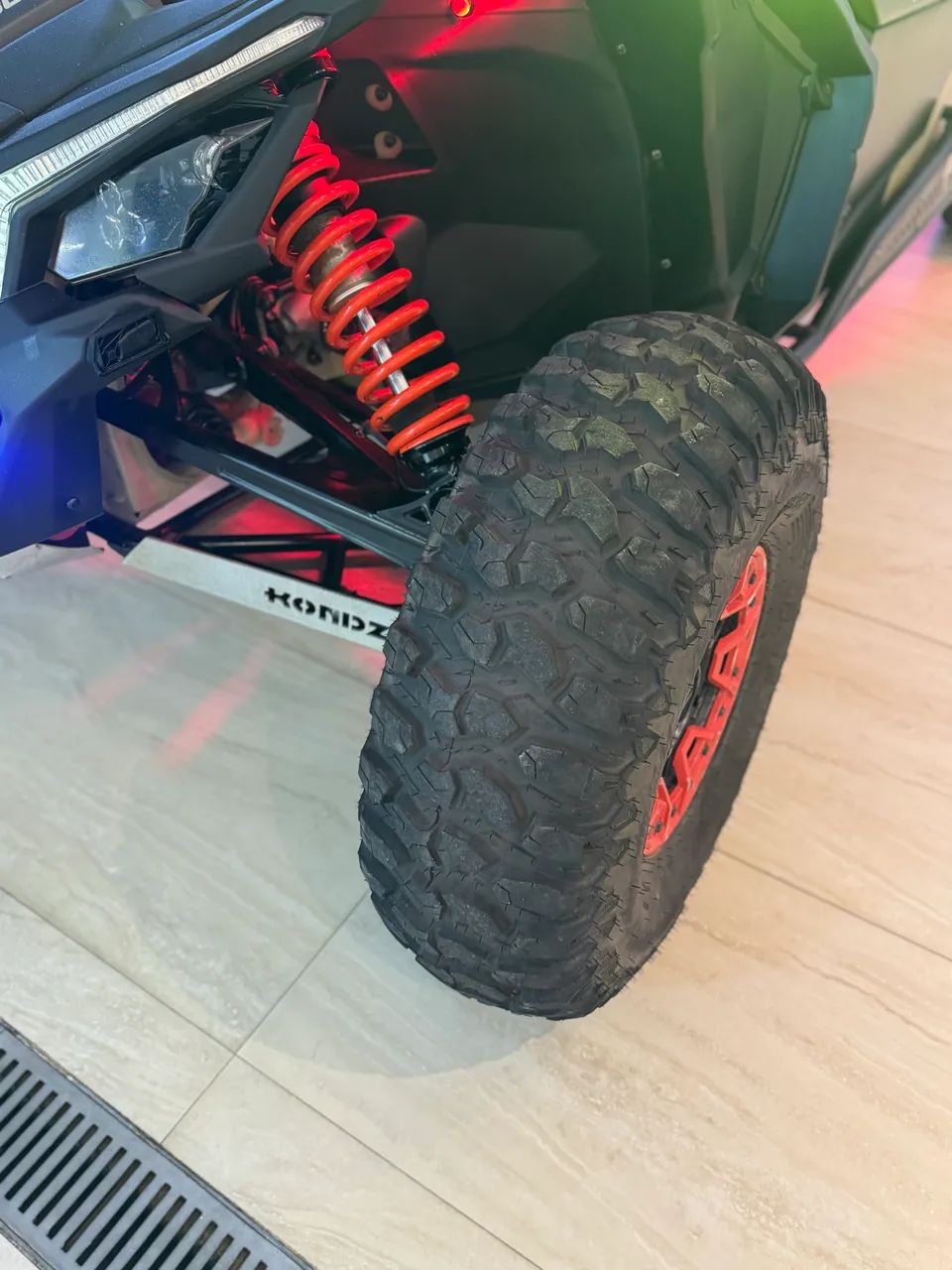 UTV xrs 2021 com som de teto  - Foto 2