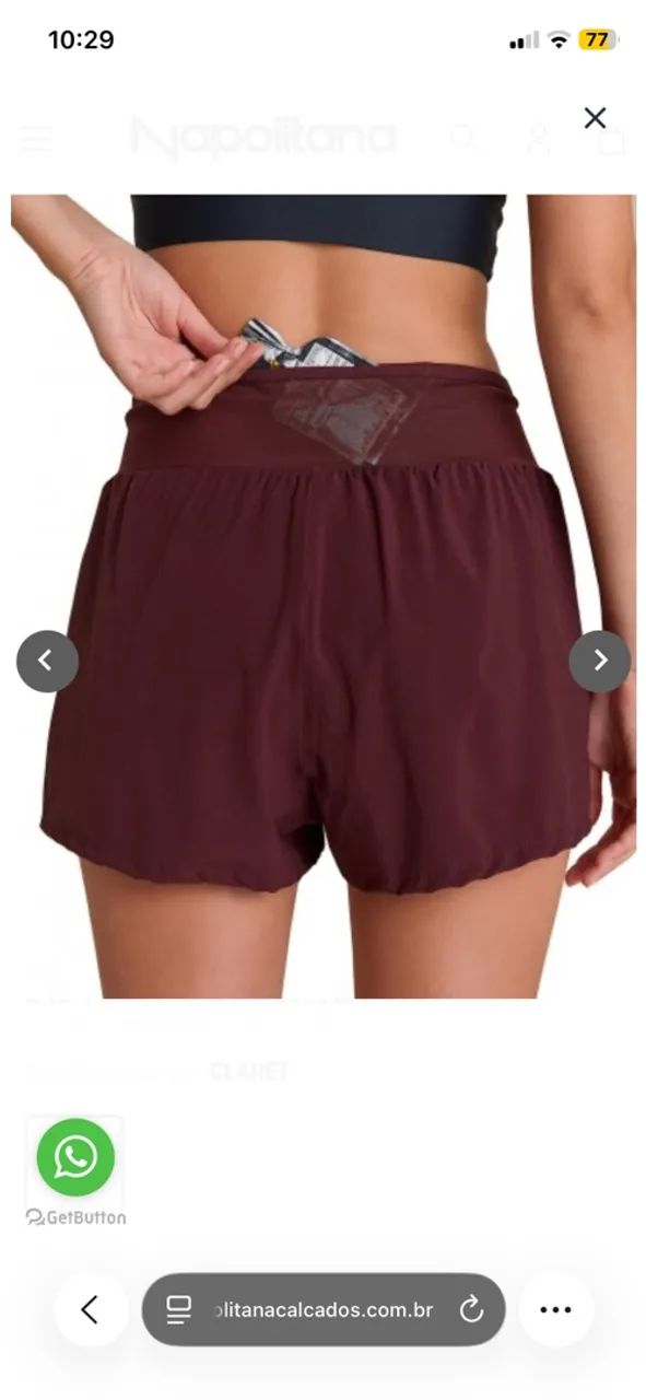 short live pro six pockets m vinho  - Foto 4