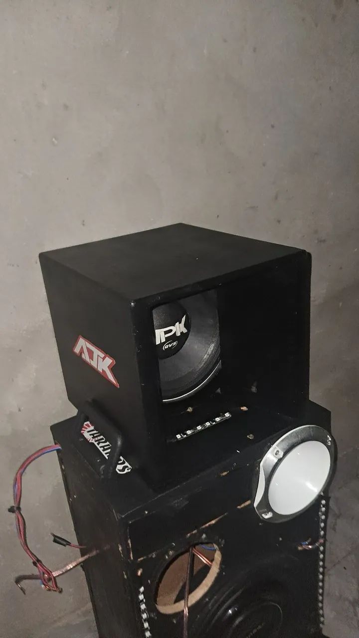 medio 8 polegadas VPK 400w na caixa novo - Foto 2