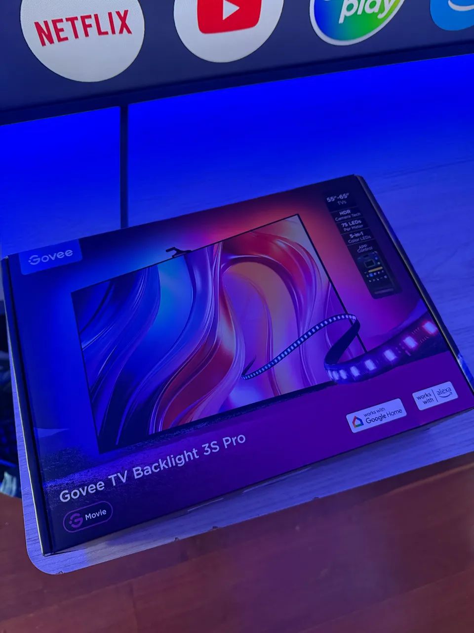 Smart Tv Tcl MiniLED 4k 55 polegadas - Impecável! - Foto 4
