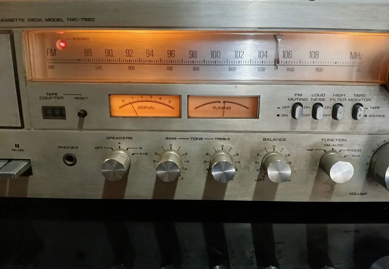 Tape deck toshiba tmc 7560 - Foto 4