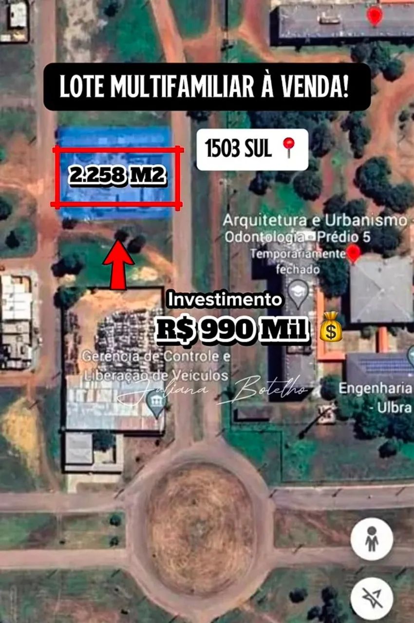 Vendo lote HM - Com poço e alojamento - 1503 Sul  - Foto 2