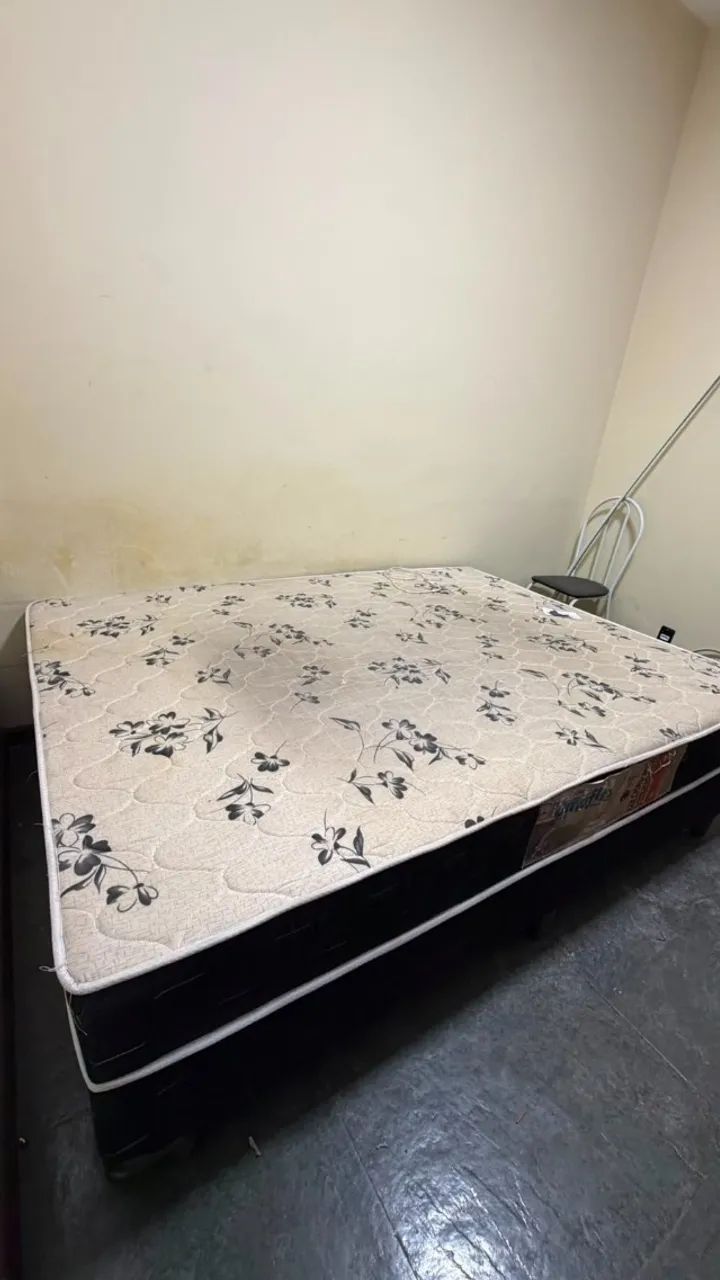 Conjugado Cama de Casal (box + colchão)
