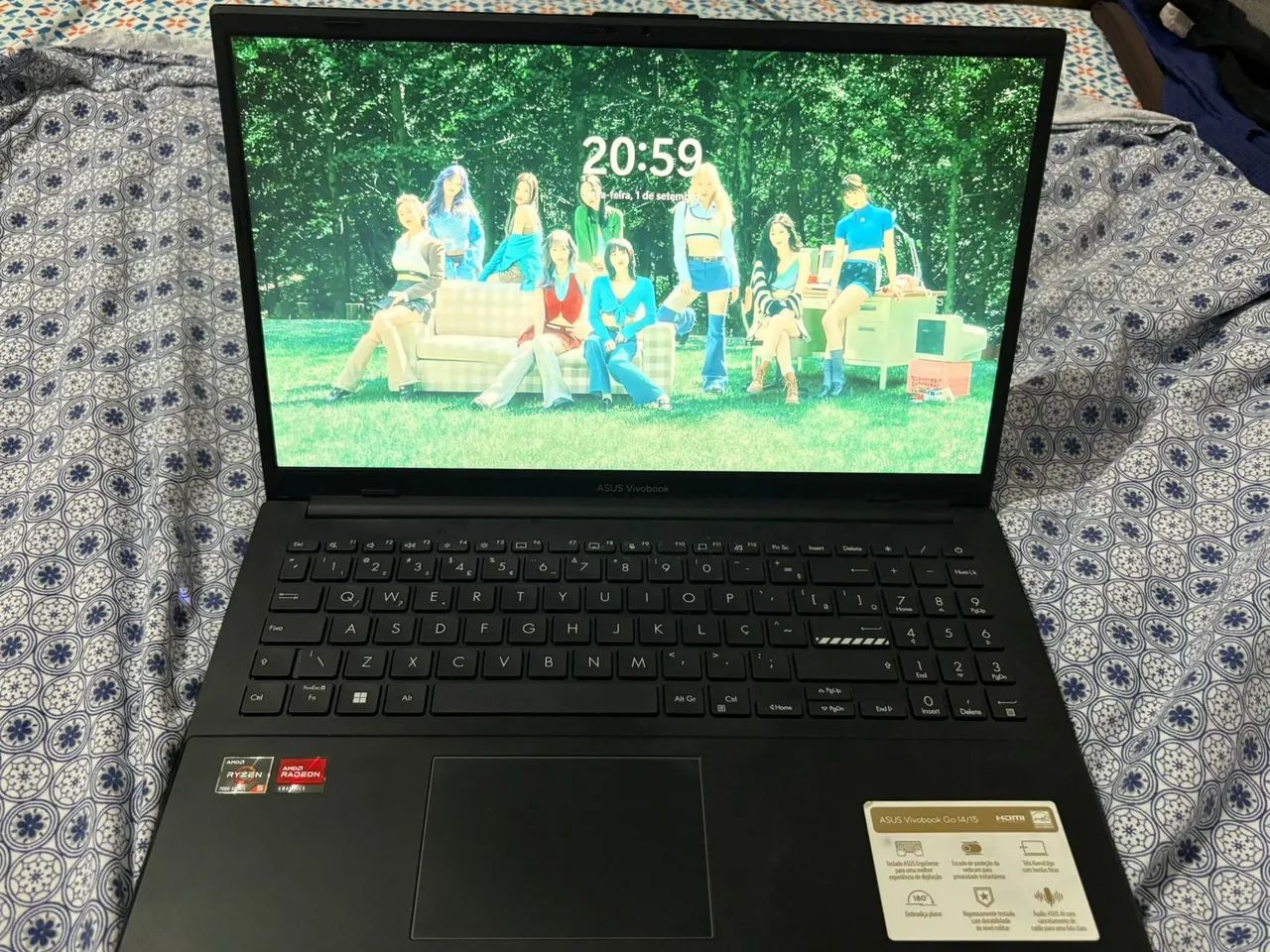 Notebook Asus Vivobook Go seminovo - Foto 3