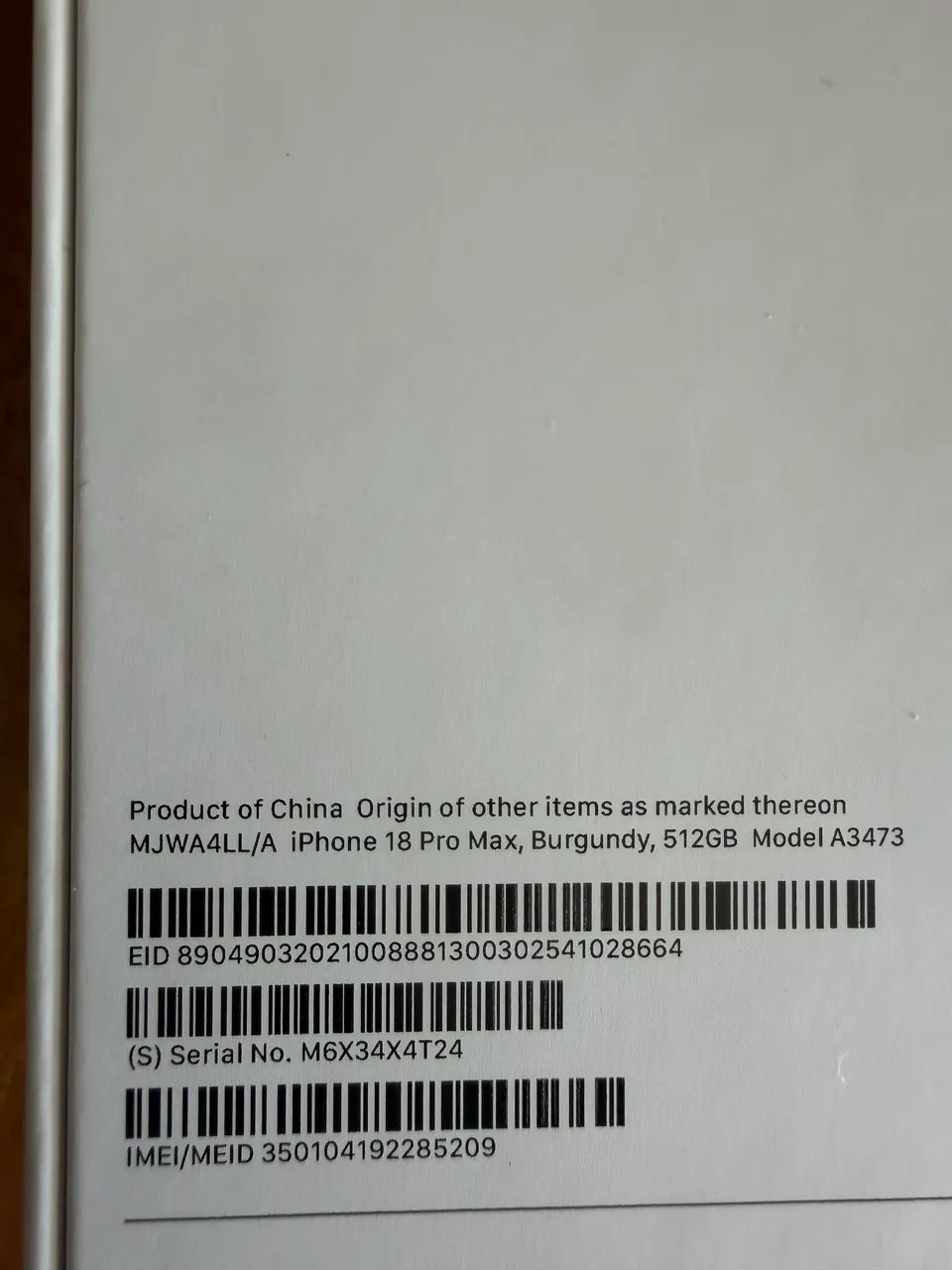 iPhone 18 pro Max 512gb novo lacrado  - Foto 3