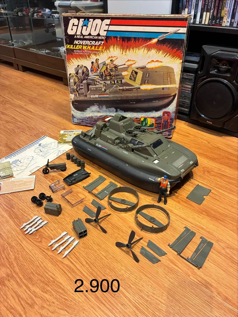 GI Joe Hovercraft completa - Hasbro
