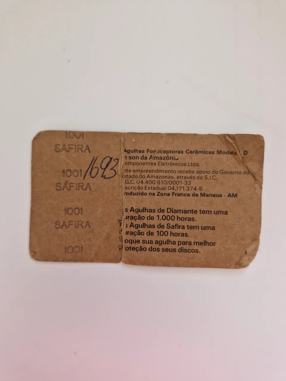 Cápsula e agulha fonocaptoras para toca-discos Leson - Foto 2