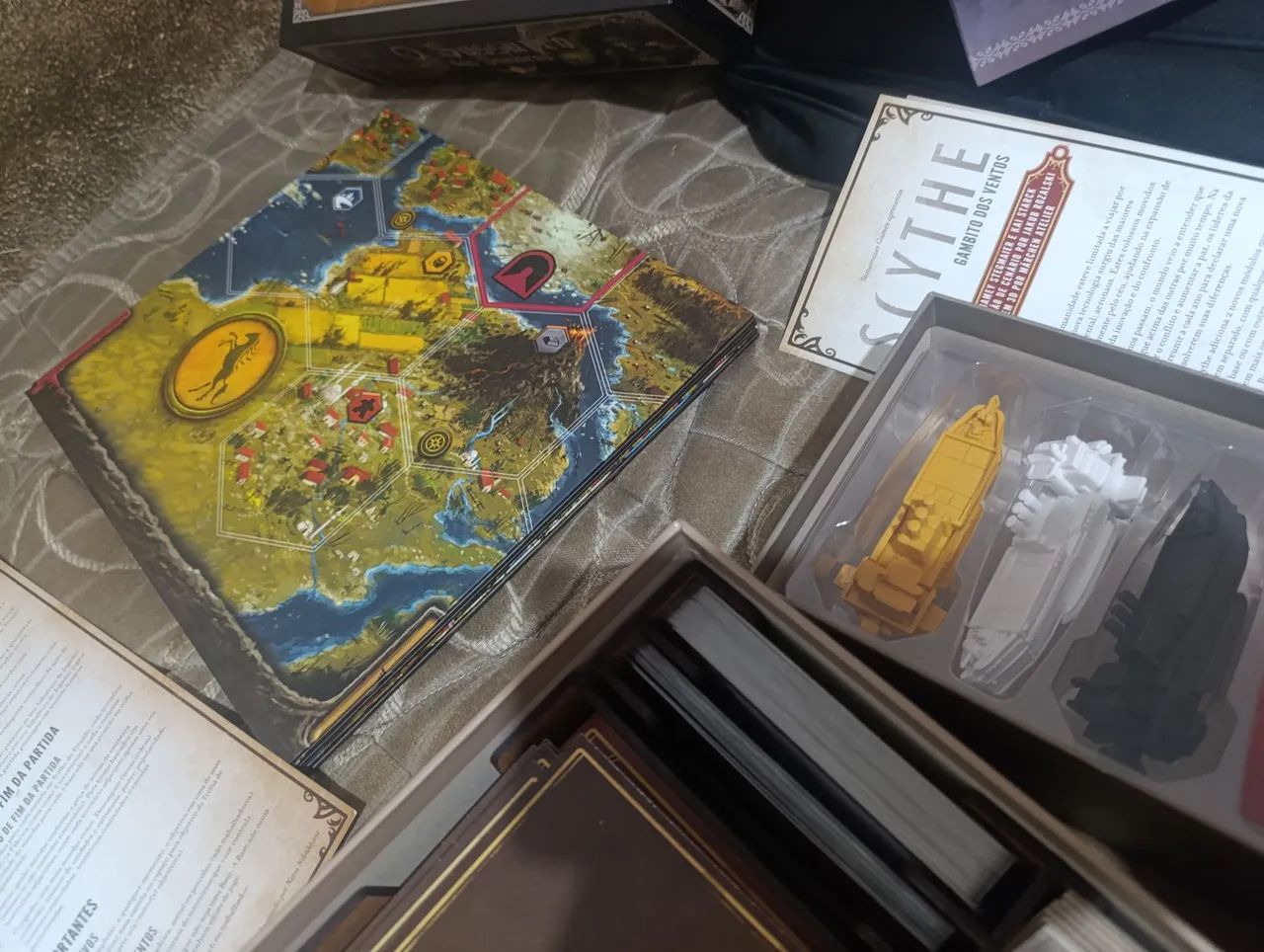 Scythe boas game + 3 expansão + extras - Foto 2