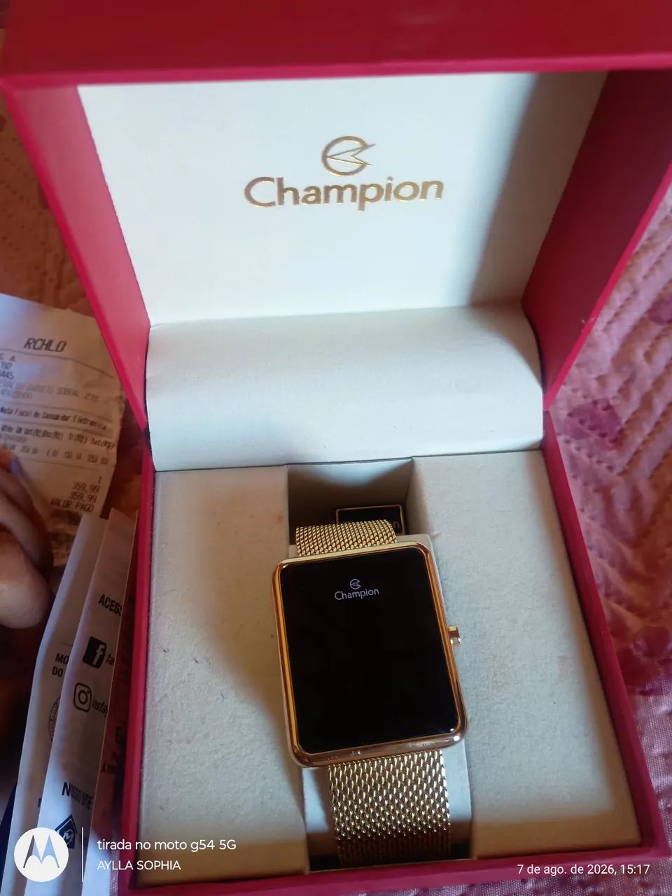 Vendo Relógio Champion Novo - Foto 3
