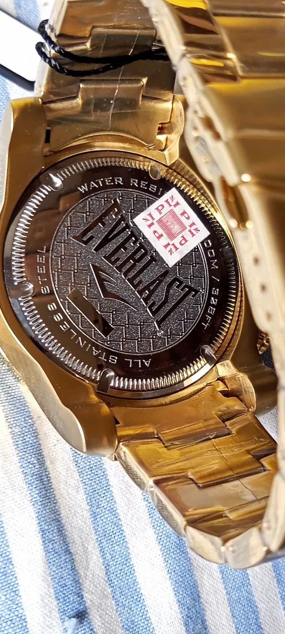 Relógio evelast banhado a ouro - Foto 3