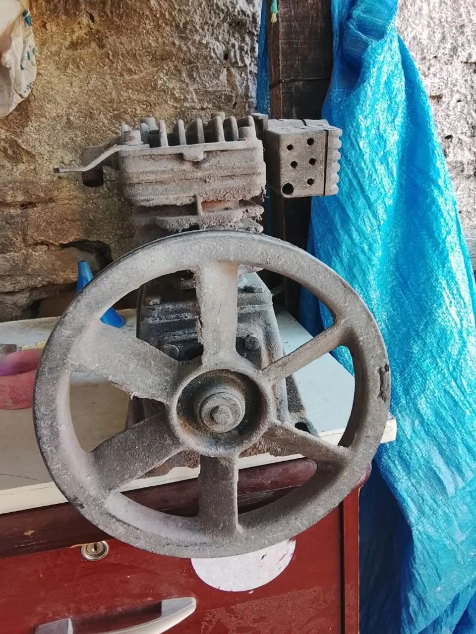 Motor e cabeçote compressor de 2cv - Foto 4
