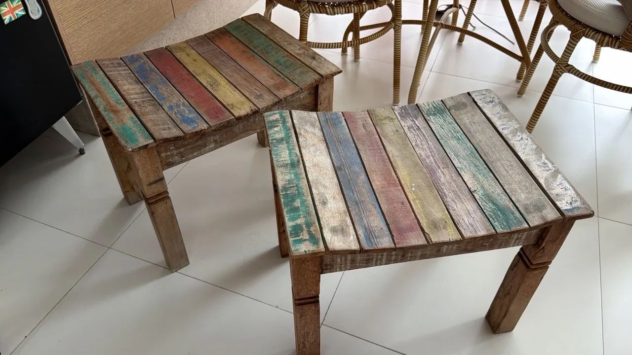 Reclaimed Wood Benches