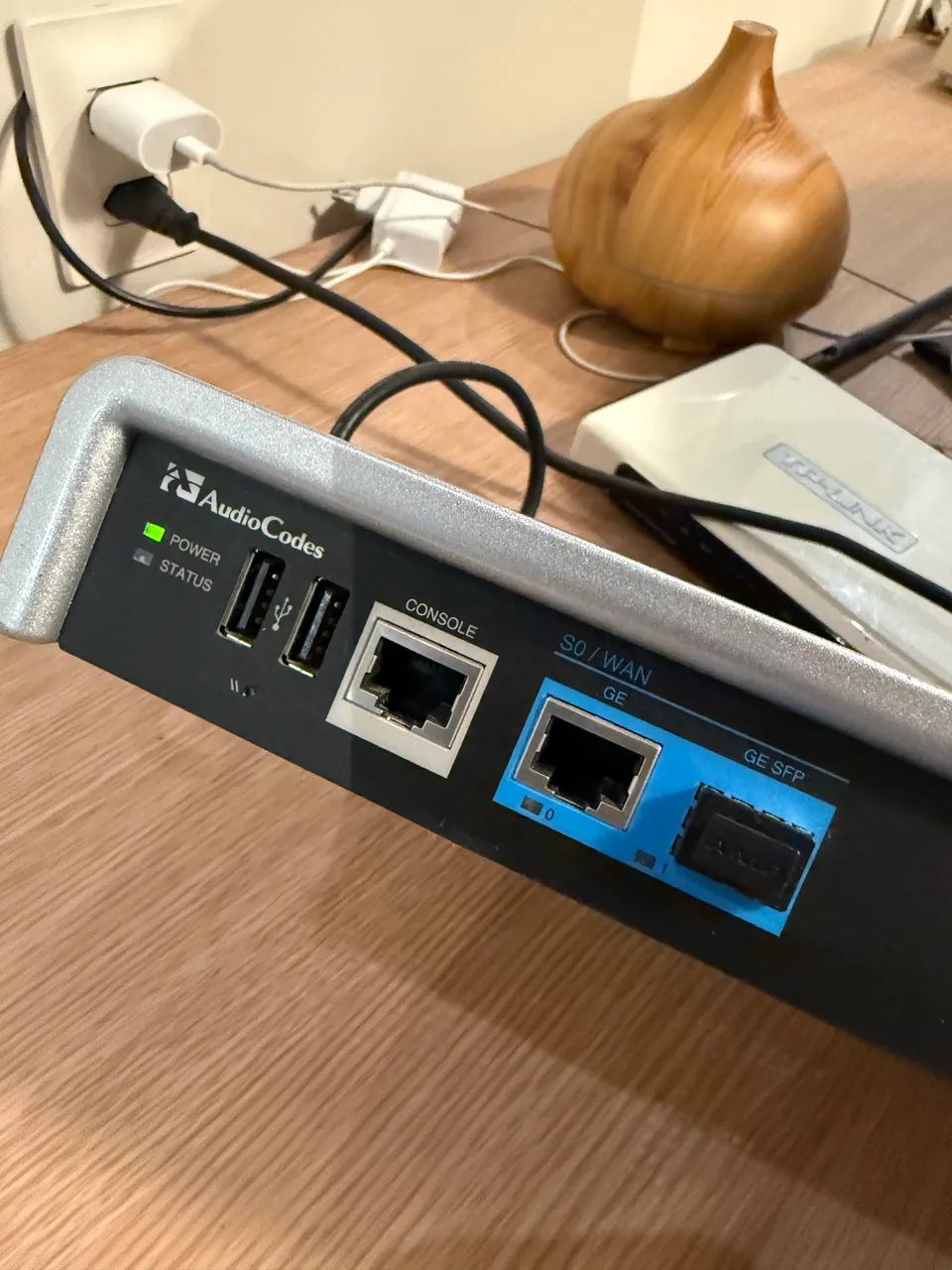 Gateway VoIP AudioCodes Mediant 500 MSBR Funcionando - Foto 4