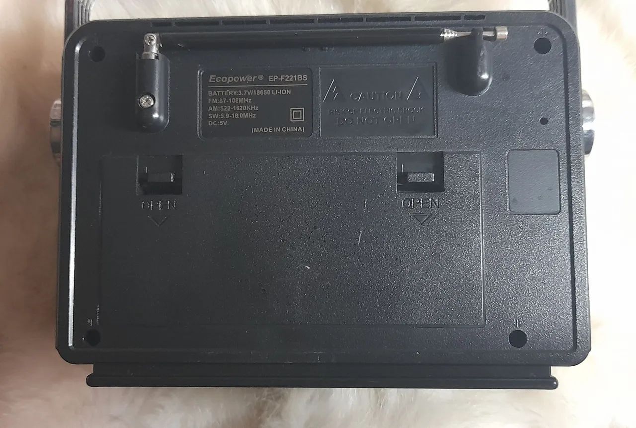 Rádio Bluetooth Multifuncional Ecopower Ep f221bs - Foto 4