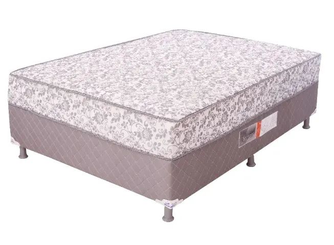 Cama Box de Casal Com 5cm de Espuma (Nova)