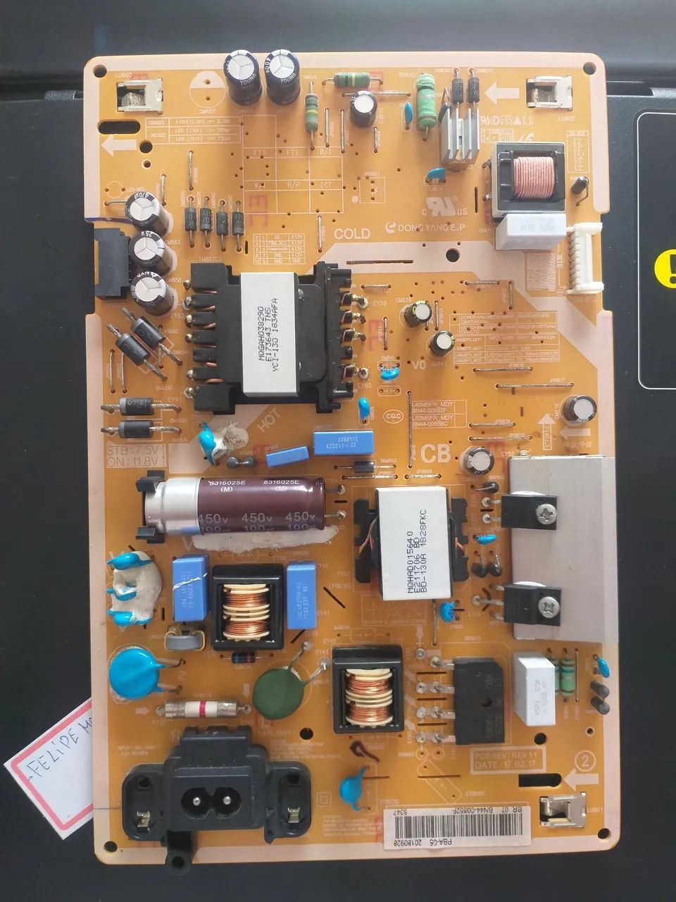 Placa Fonte TV Samsung 50