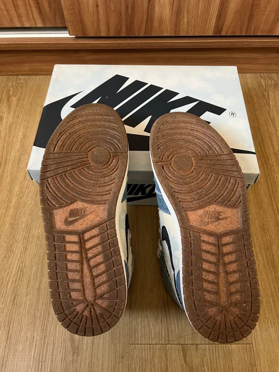 Air Jordan 1 high denim 42 - Foto 4