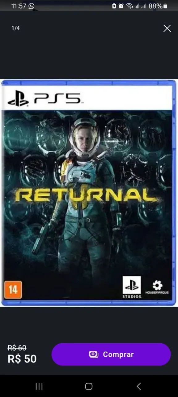 Jogo ps5 RETURNAL DIGITAL 