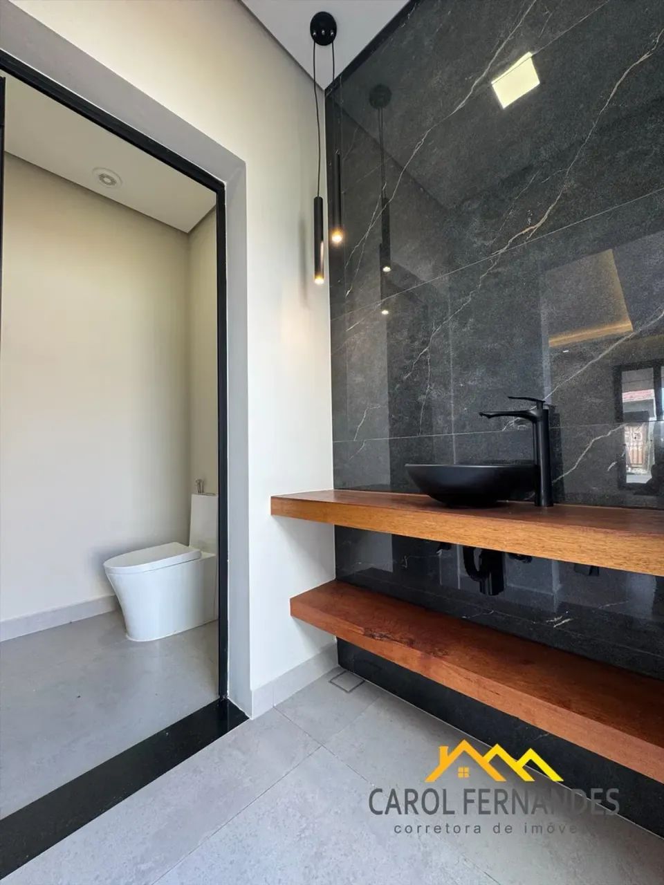 Casa térrea em condomínio fechado com 3 quartos e escritório - Foto 5