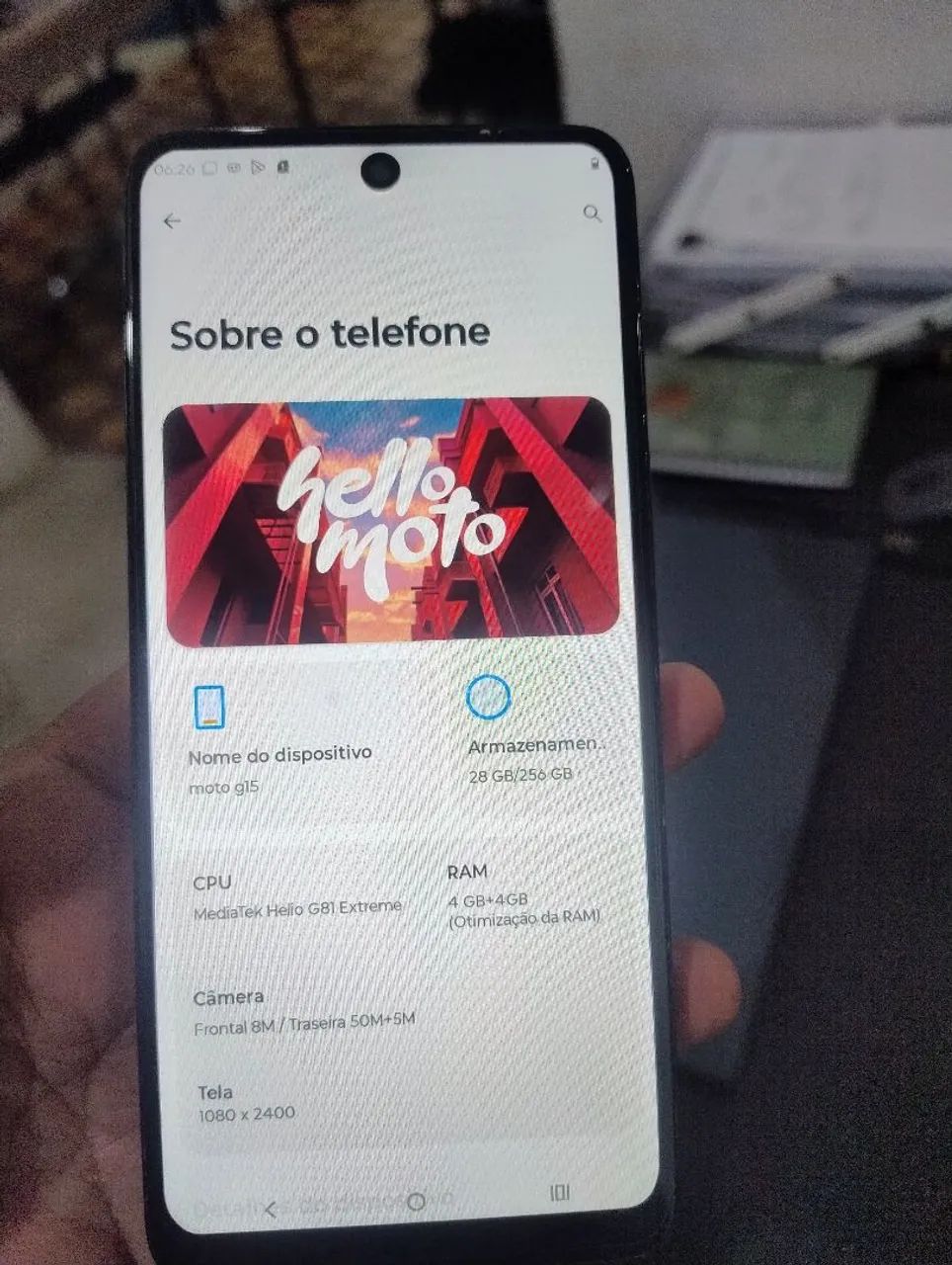 Moto G15 256/8GB - Foto 3