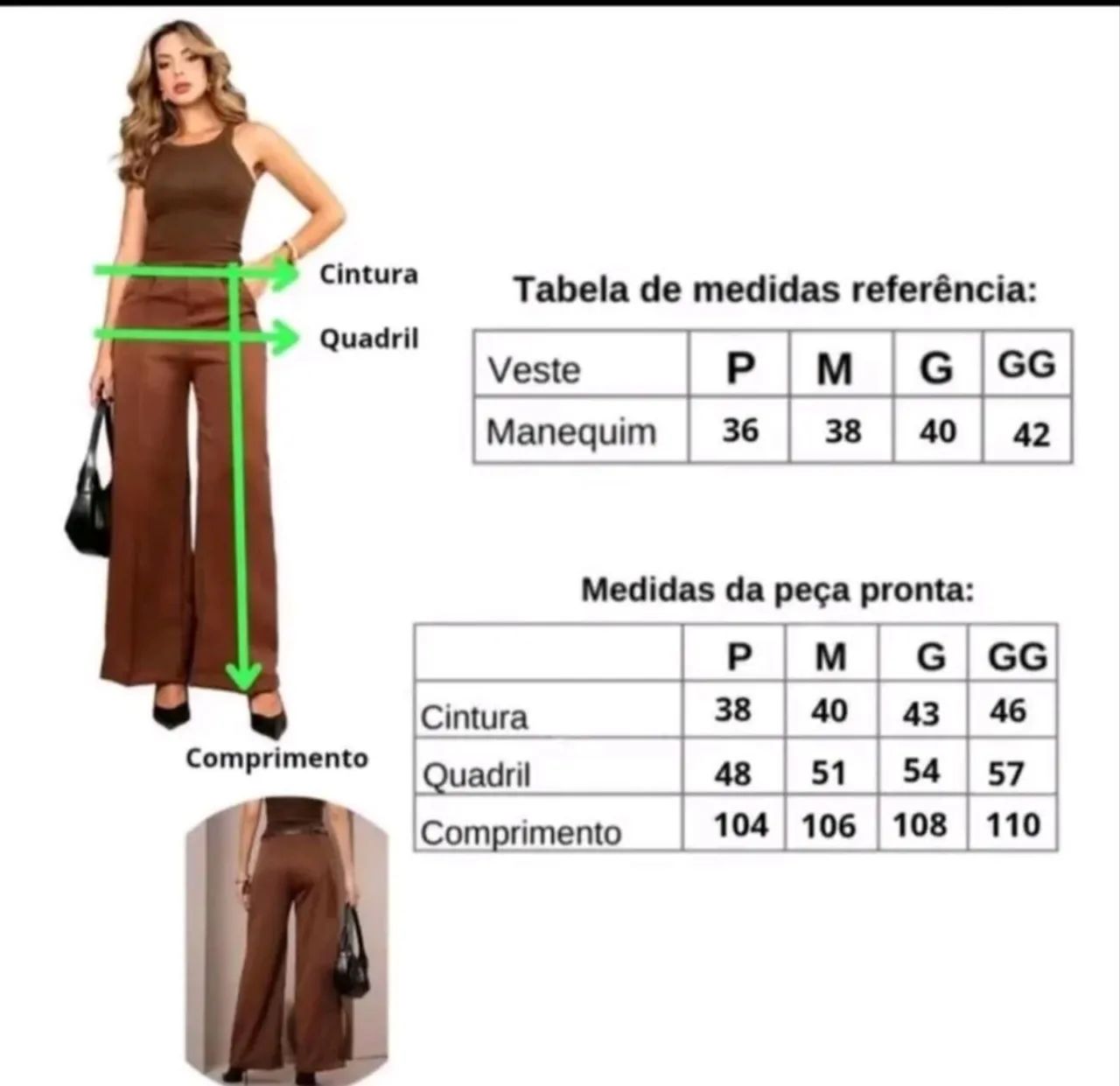 Calça Alfaiataria Premium Pantalona  - Foto 2