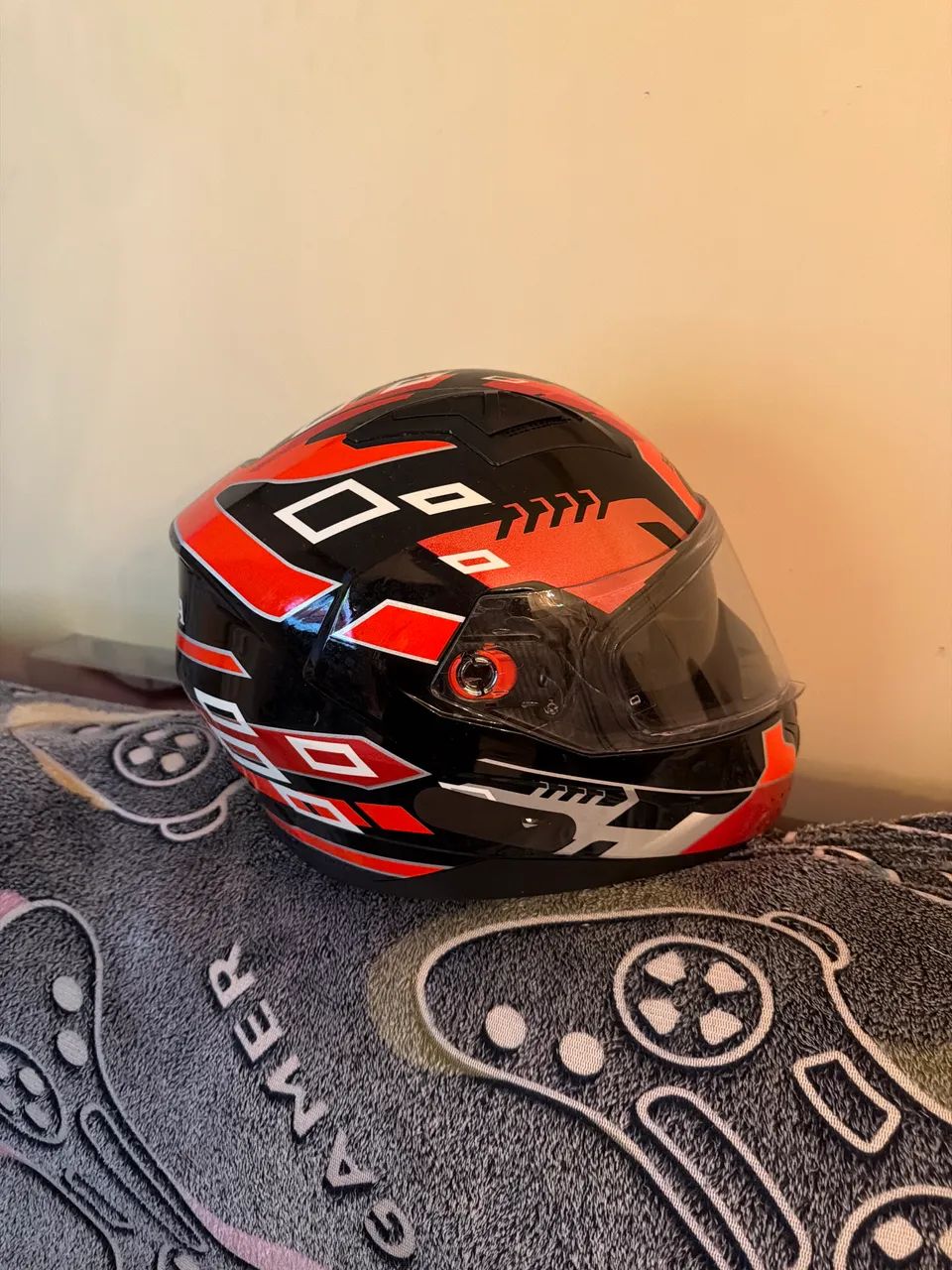 Capacete HONDA COM ÓCULOS  - Foto 5