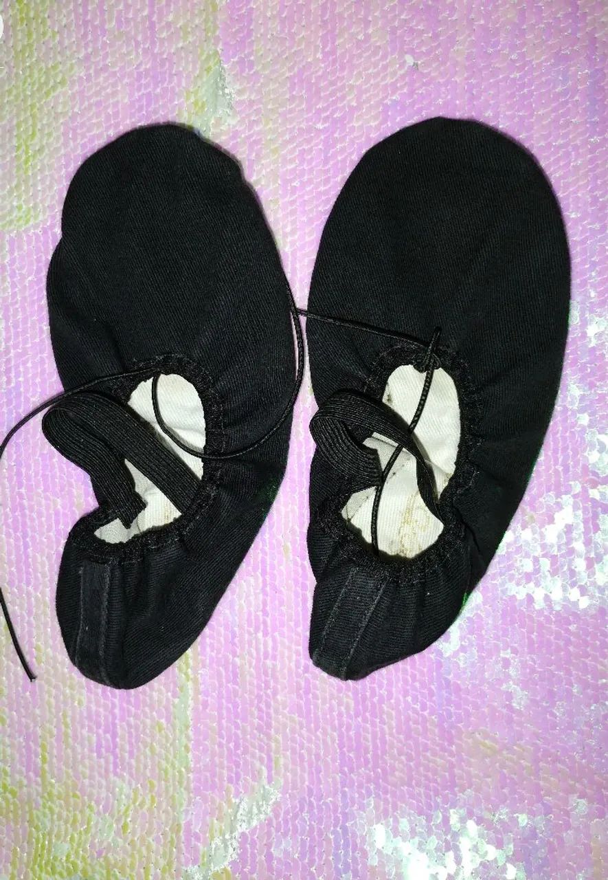 2 PARES DE SAPATILHAS BALLET CLÁSSICO 