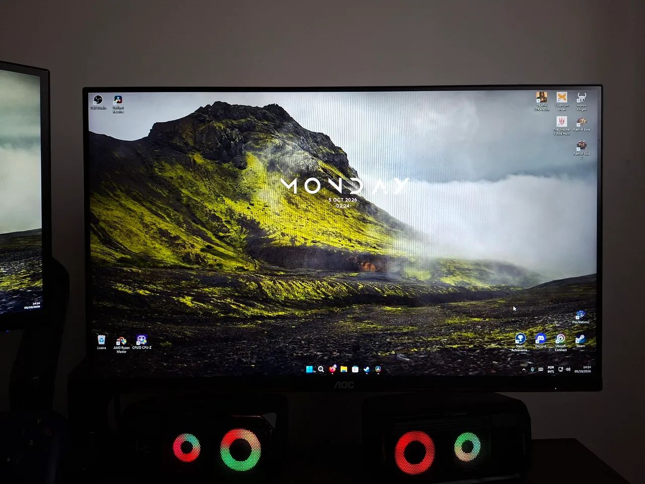 Monitor Gamer AOC Hero 27" 27G2/BK