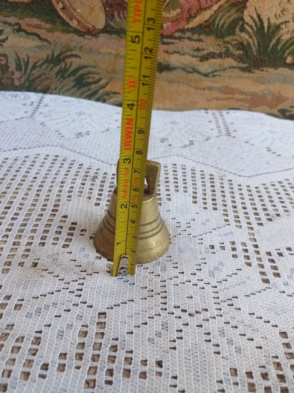 Sino de bronze miniatura sem badalinho  - Foto 4