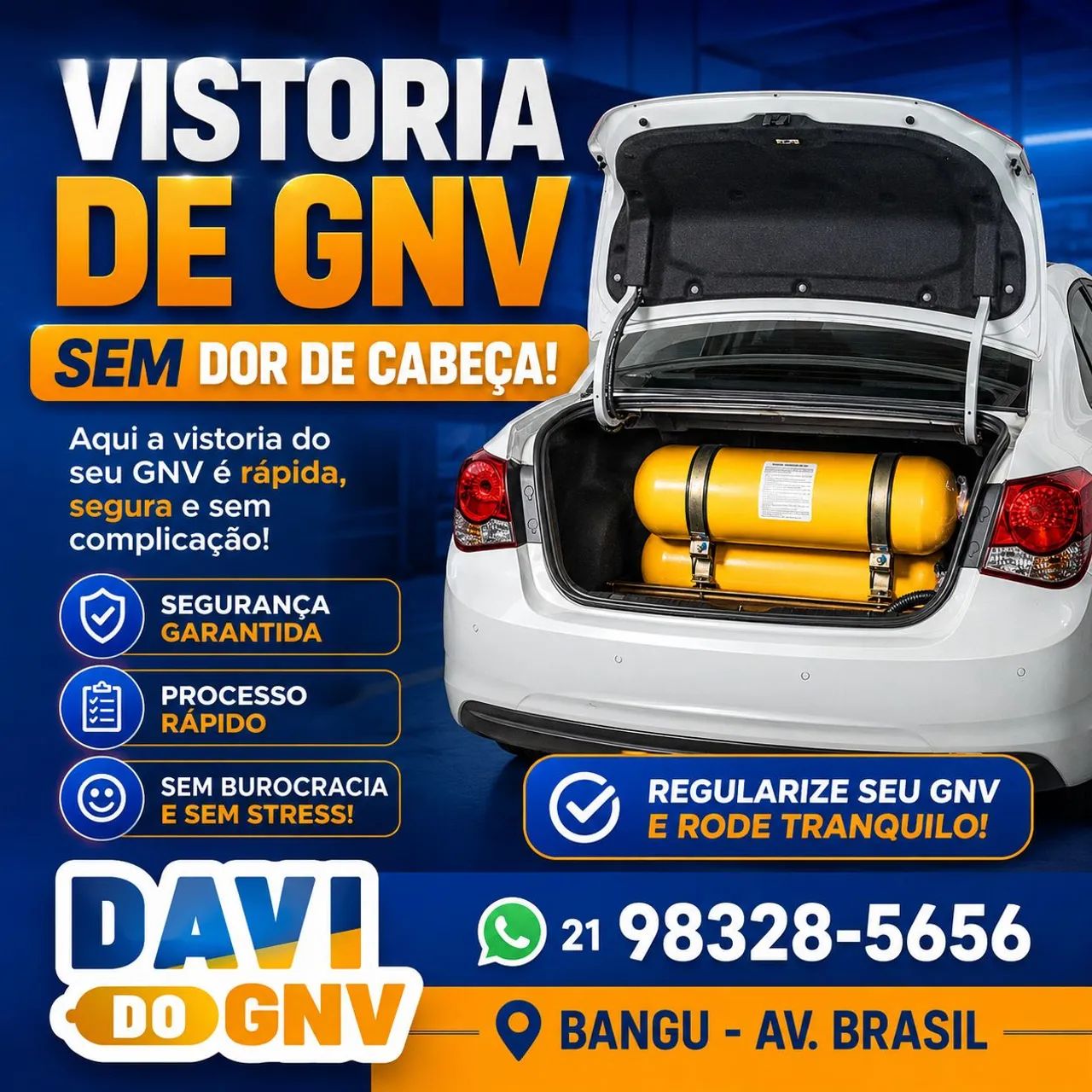 Vistoria de GNV - Bangu - RJ