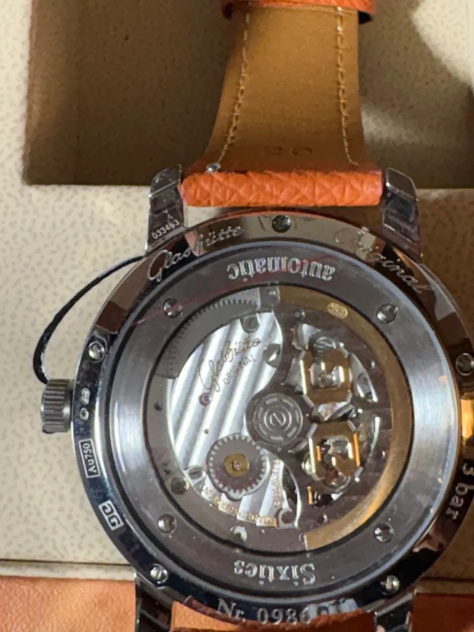 Relogio Glasshutte Original 39mm Super Clone - Foto 4