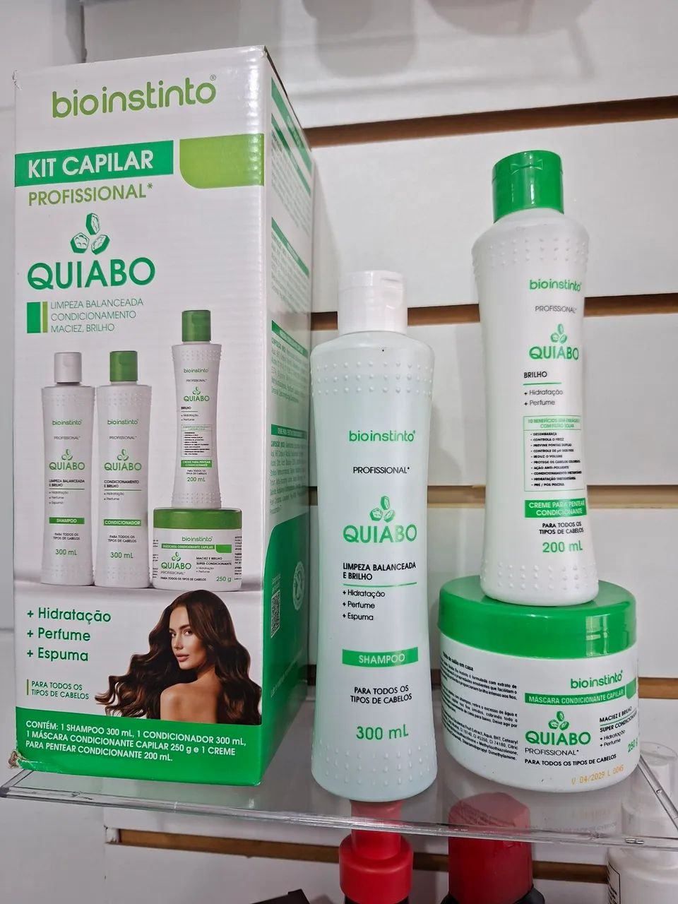 Kit de shampoo 
